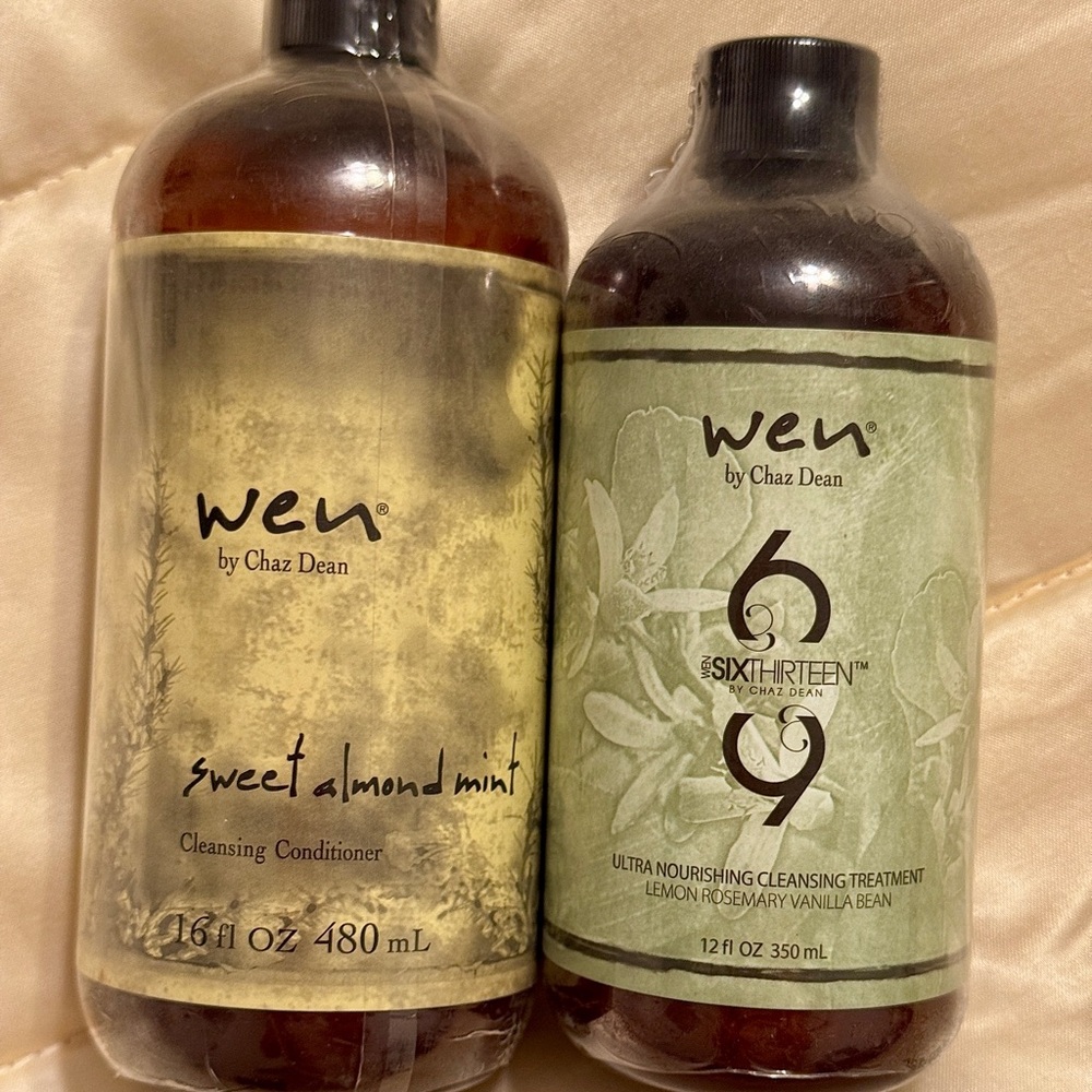 BUNDLE: WEN By Chaz Dean Luxury Hair Cleansing Treatment - Brand New